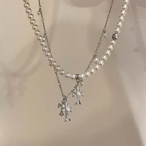 Pearl Layered Necklace